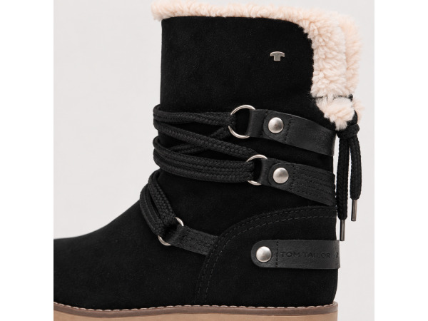 Tom Tailor Winterboots Dames Maat 38 Zwart Nieuw – foto 4 – kavel bij XL Auctions