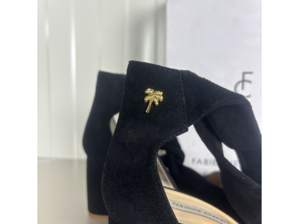 Fabienne Chapot Selene Sandalen Maat 39 Zwart Suède Met Doos – foto 7 – kavel bij XL Auctions