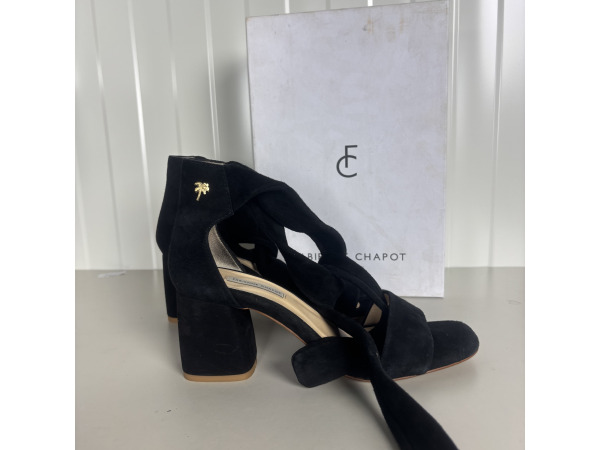 Fabienne Chapot Selene Sandalen Maat 39 Zwart Suède Met Doos – foto 8 – kavel bij XL Auctions
