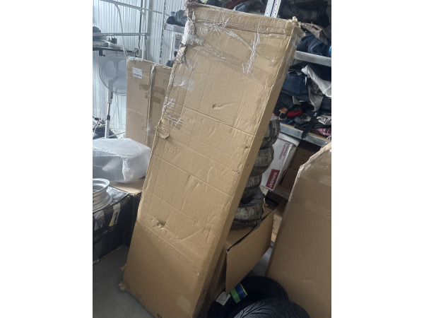 Asir Neon TV-Meubel Wit/Eiken 160 cm - Retourartikel – foto 6 – kavel bij XL Auctions