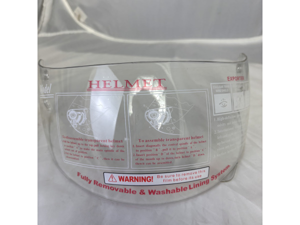 RPM KHVA11 Transparant Helmvizier voor Integraalhelm – Nieuw – foto 4 – kavel bij XL Auctions