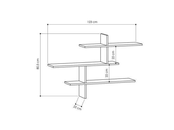 Asir Leo Wandrek Antraciet 123 cm – Retourproduct – foto 3 – kavel bij XL Auctions