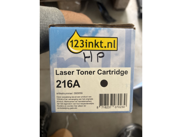 123inkt huismerk vervangt HP 216A (W2410A) toner zwart 0930 – foto 2 – kavel bij XL Auctions