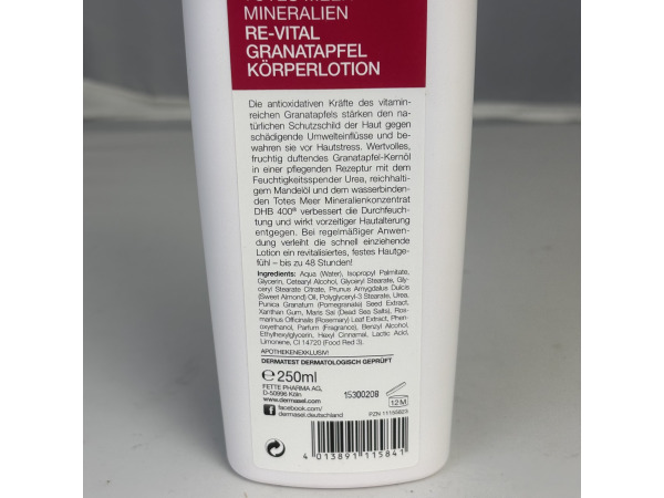 150x Partij Dermasel Re-Vital Granatapfel Körperlotion 250 ml – foto 6 – kavel bij XL Auctions