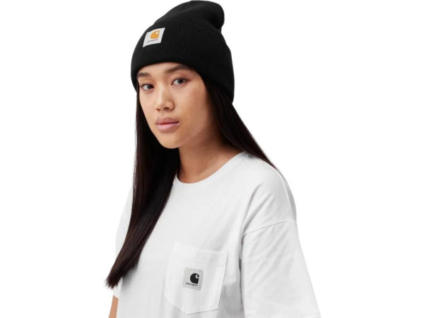 10x Carhartt Black ACRYLIC KNIT Muts zwart – foto 2 – kavel bij XL Auctions