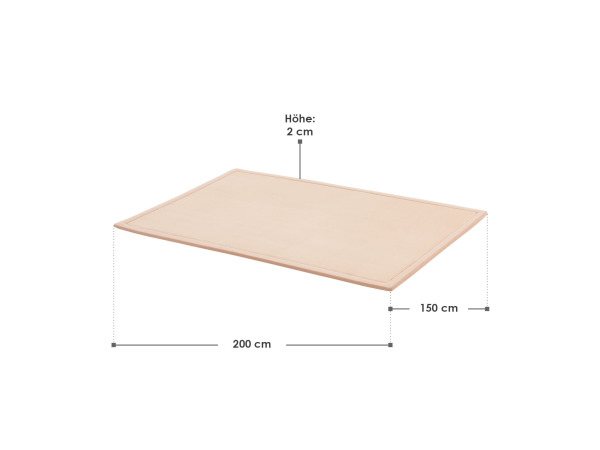 Kinderkleed Maila 200 x 150 cm beige – foto 3 – kavel bij XL Auctions