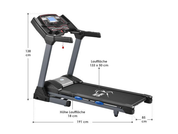 Loopband / fitnessband - Speedrunner 6000 - Max. 22 km/h – foto 2 – kavel bij XL Auctions