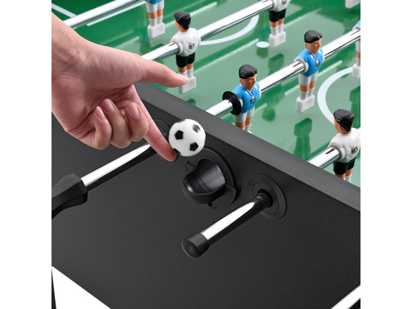 Voetbaltafel - Incl. drankjeshouder, 2 ballen & punt – foto 8 – kavel bij XL Auctions