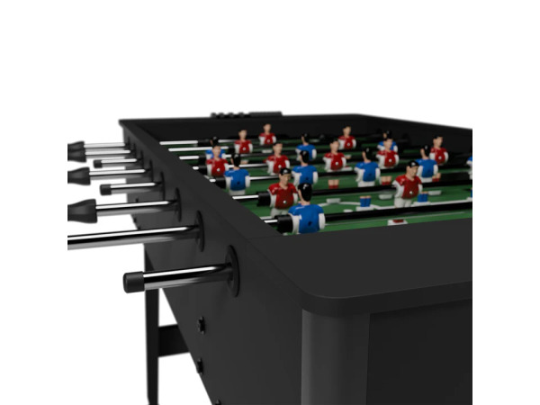 Tafelvoetbaltafel / Voetbaltafel - Incl. Accessoires - Zwart – foto 2 – kavel bij XL Auctions