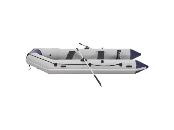 Opblaasboot / Rubberboot / boot - 2 banken - Grijs – foto 6 – kavel bij XL Auctions