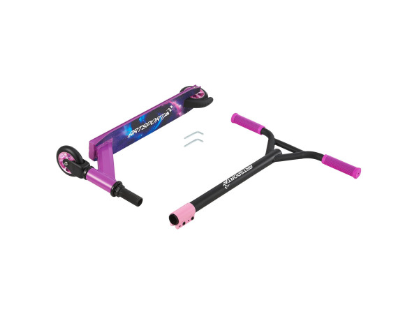 Stuntstep Galactic Cruiser in paars zwart – foto 3 – kavel bij XL Auctions