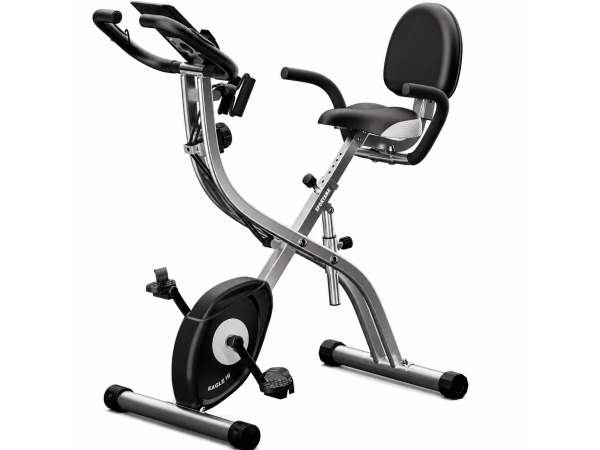 Opvouwbare hometrainer Eagle 3 met pulssensoren – foto 2 – kavel bij XL Auctions