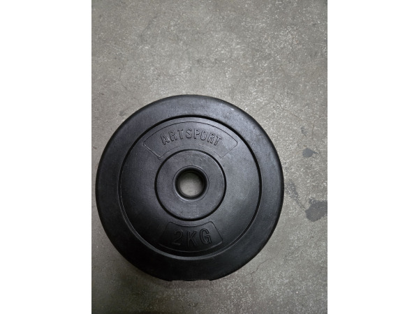 2kg schijf - Set van 2 – kavel bij XL Auctions