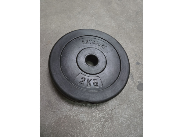 2kg schijf - Set van 2 – foto 2 – kavel bij XL Auctions