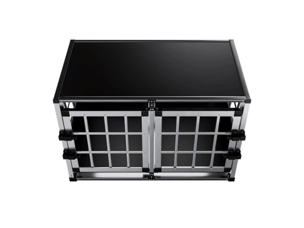 Hondentransportbox aluminium L/X 89 x 70 x 51 cm – foto 5 – kavel bij XL Auctions