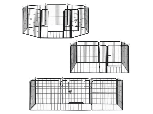 Metalen puppyren - 8-delig – kavel bij XL Auctions