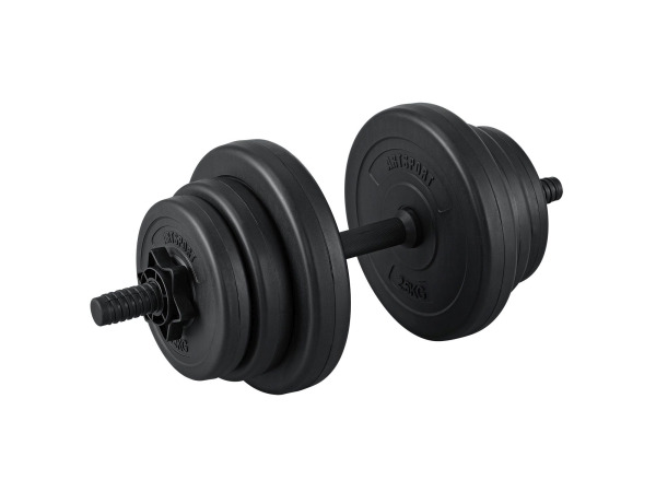 Halterset / Dumbells 20 kg - 2-delig - Zandgevuld – foto 5 – kavel bij XL Auctions