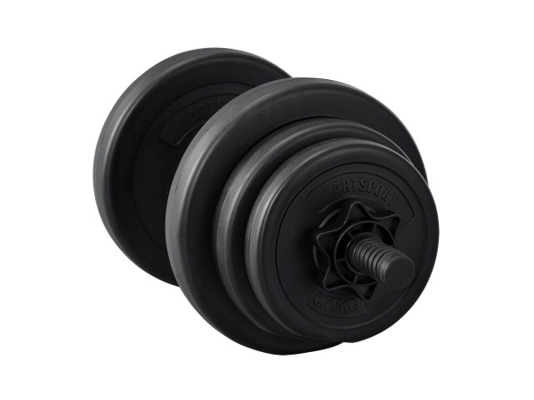 Halterset / Dumbells 20 kg - 2-delig - Zandgevuld – foto 6 – kavel bij XL Auctions