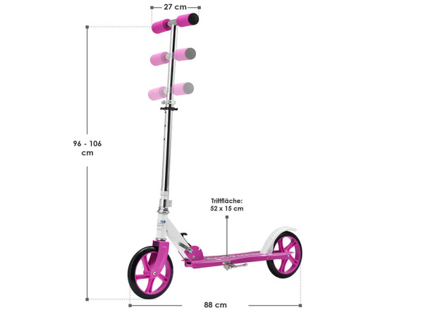 Inklapbare Step / Scooter - Girl Power - XXL Wielen – foto 10 – kavel bij XL Auctions
