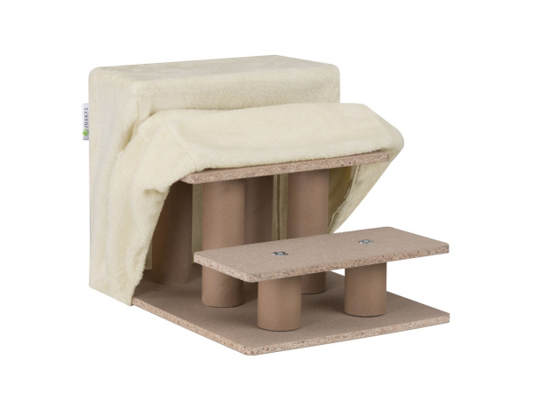 Houten Huisdierentrap Timmy - Beige - 46 x 36 x 34 cm – foto 5 – kavel bij XL Auctions