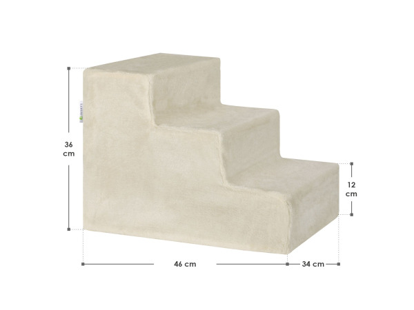 Houten Huisdierentrap Timmy - Beige - 46 x 36 x 34 cm – foto 10 – kavel bij XL Auctions