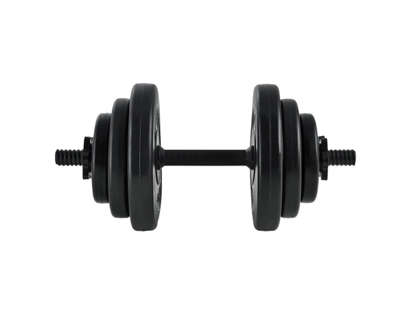 Dumbbellset - Totaal 30kg - 2 stuks - Zwart – foto 4 – kavel bij XL Auctions