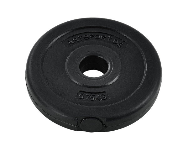 Dumbbellset - Totaal 30kg - 2 stuks - Zwart – foto 7 – kavel bij XL Auctions