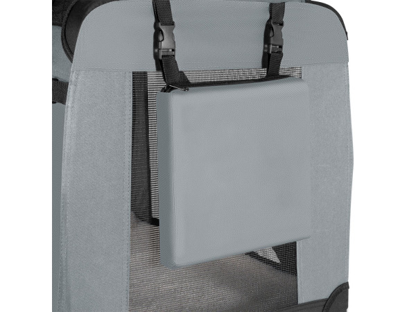 Hondentransportbox L opvouwbaar 70 x 50 x 52 cm grijs – foto 10 – kavel bij XL Auctions