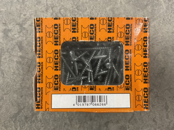 10x Heco spaanplaatschroef ø3,5x35mm 200-pack FIX plus – foto 2 – kavel bij XL Auctions