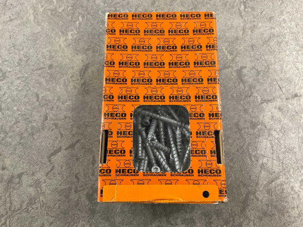10x HECO vlonderschroef ø5x60mm 200-pack RVS – foto 2 – kavel bij XL Auctions