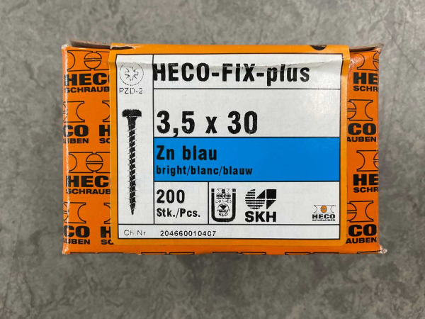 10x HECO spaanplaatschroef 200-pack ø3,5x30mm – foto 3 – kavel bij XL Auctions