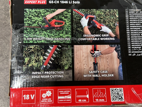 Einhell accu heggenschaar 18V body GC-CH 1846 Li-Solo – foto 7 – kavel bij XL Auctions