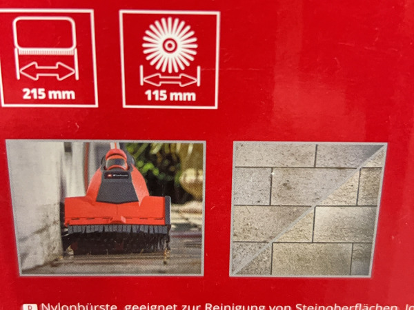 4x Einhell oppervlakteborstel Medium – foto 4 – kavel bij XL Auctions