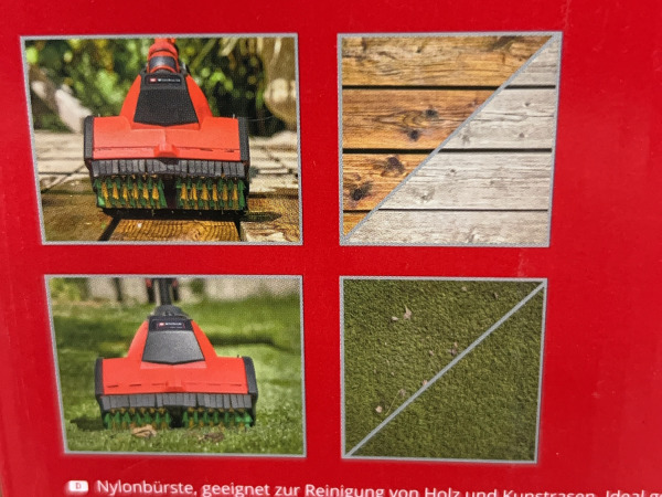 3x Einhell oppervlakteborstel set 2-delig Soft – foto 4 – kavel bij XL Auctions