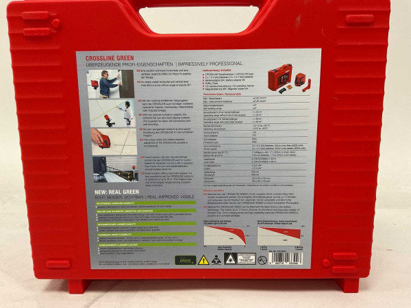 Sola lijnlaser Crossline Green in koffer – foto 6 – kavel bij XL Auctions