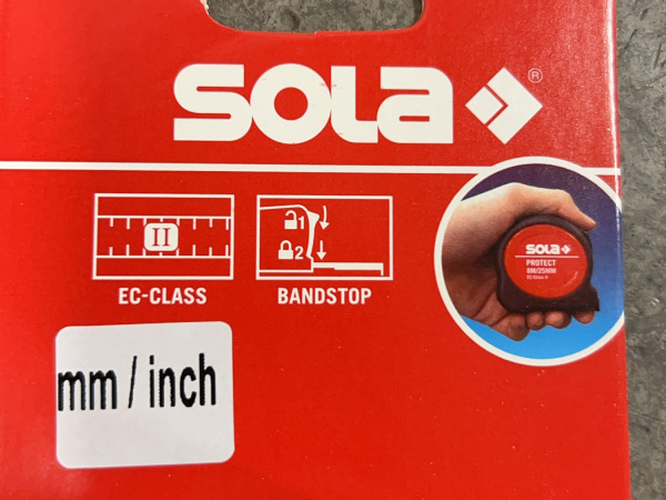 12x Sola rolmaat 5m Protect – foto 2 – kavel bij XL Auctions