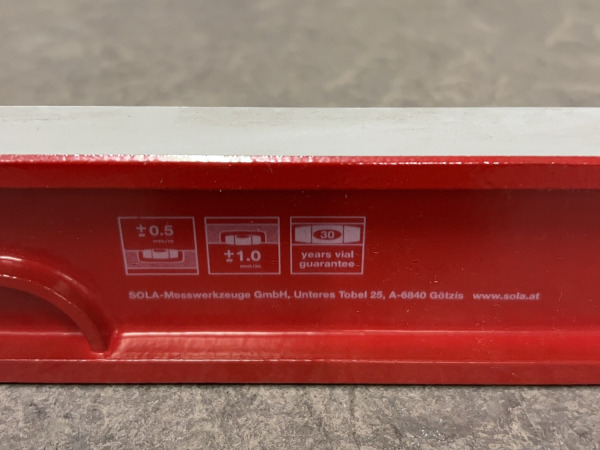 2x Sola waterpas MR 50cm – foto 4 – kavel bij XL Auctions