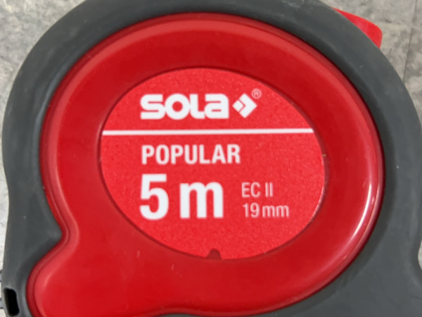 10x Sola rolmaat 5m Popular – foto 4 – kavel bij XL Auctions