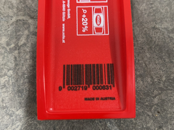 6x Sola waterpas PT 25cm – foto 7 – kavel bij XL Auctions