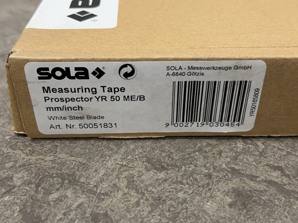 2x Sola meetlint 50m Prospector – foto 6 – kavel bij XL Auctions