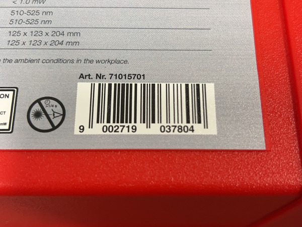 Sola lijnlaser Atlas Real Green – foto 8 – kavel bij XL Auctions