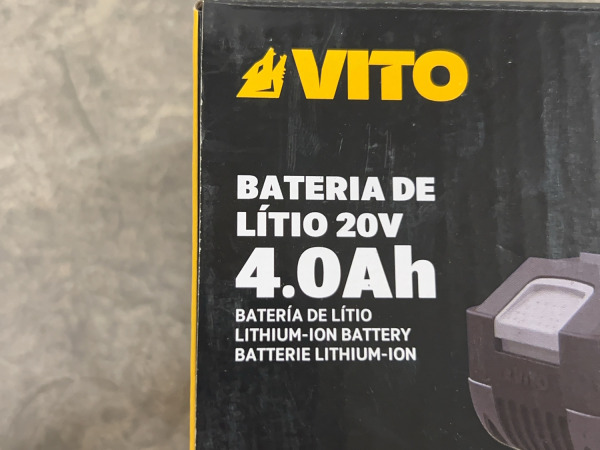 2x Vito accu 20V 4.0Ah EGO – foto 4 – kavel bij XL Auctions