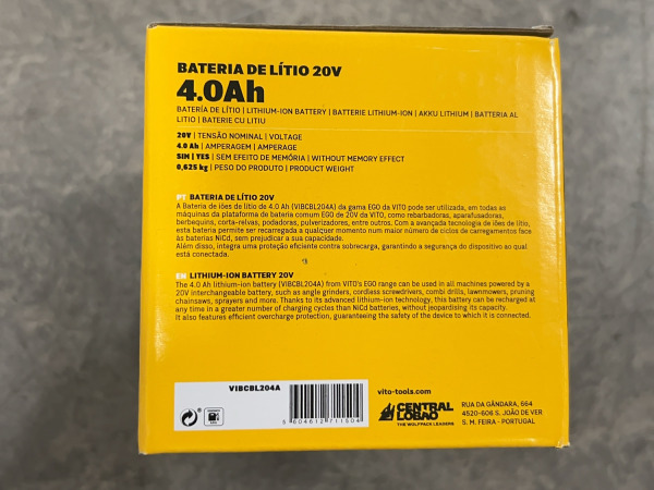 2x Vito accu 20V 4.0Ah EGO – foto 6 – kavel bij XL Auctions