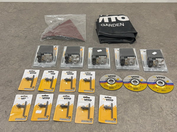 Vito accessoires- en toebehoren 19-delig – kavel bij XL Auctions