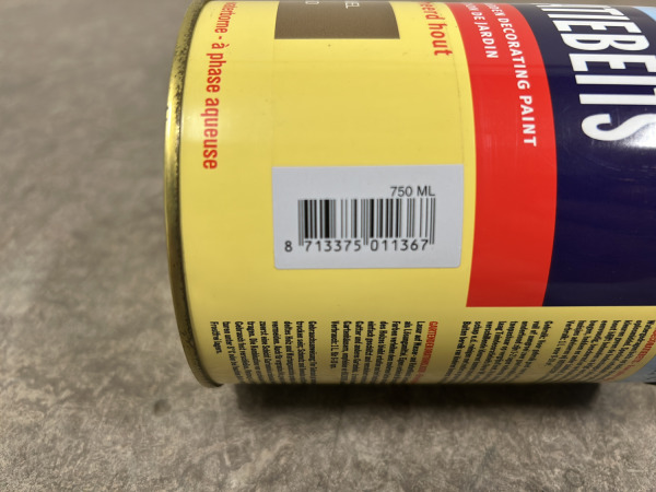 3x Hermadix tuindecoratiebeits 750ml Pure Camel – foto 5 – kavel bij XL Auctions
