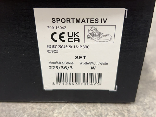 Bata veiligheidsschoen maat 36 S1P SportMates – foto 7 – kavel bij XL Auctions