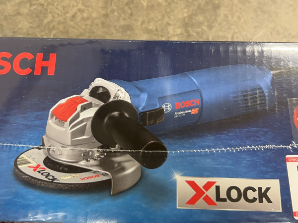 Bosch professional haakse slijper ø125mm set 6-delig X-Lock – foto 2 – kavel bij XL Auctions
