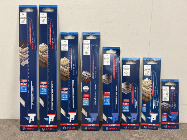 Bosch Expert reciprozaagblad diverse set 8-delig – kavel bij XL Auctions