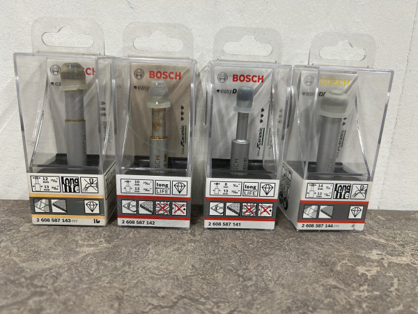 Bosch diamantboor set 4-delig – kavel bij XL Auctions