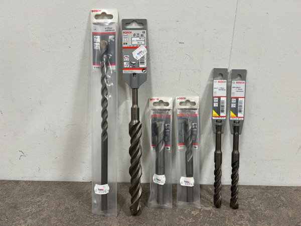 Bosch betonboor diverse set 6-delig – kavel bij XL Auctions